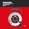Craftsman Cord Reel With Hand Lamp, Hand Operated, 12 AWG, Red Reel Color, 4 Outlets CMXCRPA1250 - alternate 8